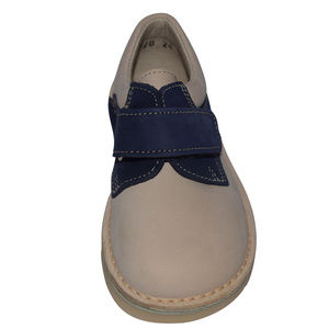 NWT- FARO Kids White/Navy Nubuck Shoes